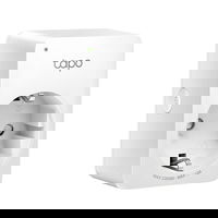 Priza smart WiFi TP-link Tapo P100(1-pack), 2.4 GHz, control de pe telefon