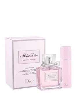 Set cadou Christian Dior Miss Dior Blooming Bouquet (Apa de toaleta 75 ml + Apa de toaleta 10 ml)
