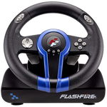 Volan gaming FlashFire Drift Wheel negru cu albastru