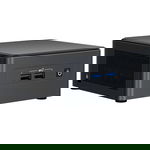 Nou! Calculator Barebone Intel NUC 11 Pro NUC11TNHi50Z Tiger Canyon, Core i5-1135G7 2.4GHz Tiger Lake, no RAM, no Storage, Intel® Iris® Xe Graphics, Wi-Fi, Bluetooth, HDMI, no OS