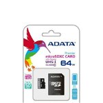 CARD MICROSD + ADAPTOR ADATA 64 Gb enGross, 