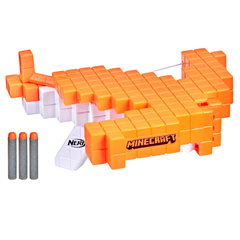 Blaster Nerf Minecraft - Pillagers Crossbow, 3 proiectile