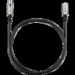 Cablu HyperX XLR, lungime 3m, T-M, diametru: 24 AWG, negru, HP