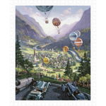 Puzzle din plastic Pintoo - Michael Young: Up Up and Away, 500 piese (H1644), Pintoo