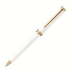 White ballpoint pen , Montblanc