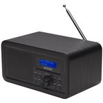 DAB+/FM DAB-30 with wooden case black, DENVER