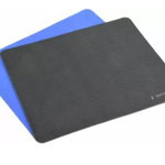 Mousepad gembird, cauciuc si material textil, 220 x 180 x 3 mm, negru albastru, "mp-s-mx"