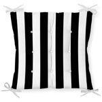 Perna de sezut Minimalist Home World, Minimalist Cushion Covers Black White Striped Classics, bumbac, , 40x40 cm, negru/alb - Minimalist Home World, Negru, Minimalist Home World