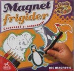 Magnet frigider. Coloreaza si decupeaza 60686-MF-01, DEICO GAMES