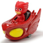 Masina Dickie Toys Eroi in Pijama Owl-Glider cu figurina, Dickie Toys