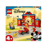 LEGO MICKEY AND FRIENDS STATIA SI CAMIONUL DE POMPIERI ALE LUI MICKEY SI PRIETENILOR SAI 10776, LEGO Disney