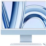 Sistem All in One iMac 24inch 4.5K Retina M3 8GB 256GB SSD macOS Blue, Apple
