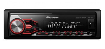 Radio MP3 Player auto Pioneer MVH-280FD, 4x100 W, USB, AUX, RCA, Control iPod/iPhone