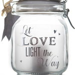 Decoratiune - Stars In Jars - Let Love Light The Way | Boxer, Boxer