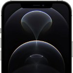 Telefon Mobil Apple iPhone 12 Pro Max, Dual SIM, 256GB, 6GB RAM, 5G, Graphite
