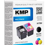 Cerneală KMP KMP H178V Promo Pack BK/Color comp. cu HP 3YN10AE, KMP