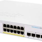 Switch Cisco CBS250-24FP-4G-EU, 24 Porturi, Gigabit, PoE