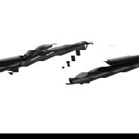 Ondulator  x Karl Lagerfeld  - 200°C - invelis Keratin & Shine - varf rece - incalzire rapida - 2 optiuni de stilizare - cablu 1.8m. Negru&rosu, Rowenta