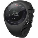 Ceas smartwatch Polar M200, HR, Medium/Large, Black