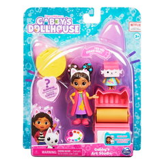 GABBYS DOLLHOUSE SET STUDIOUL DE ARTA AL LUI GABBY, Gabbys Dollhouse