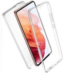 Husa UPzz Full Cover 360 Grade, Compatibila Cu Xiaomi Redmi 9T, Policarbonat Si Silicon, Transparent, Upzz