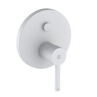 Baterie cadă - duș, Kludi, Nova Fonte, alb mat, 206595315, 