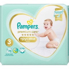 PAMPERS 3 Premium Care Pants (6-11kg) x 28buc, Pampers