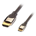Cablu Lindy, HDMI - HDMI Mini, Argint, Lindy