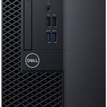 Calculator Sistem PC Dell OptiPlex 3070 SFF (Procesor Intel® Core™ i3-9100 (6M Cache, up to 4.20 GHz), Coffee Lake, 8GB, 256GB SSD, Intel® UHD Graphics 630, Win10 Pro, Negru)