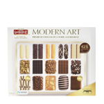 Modern art - premium chocolate cookie assortment 500 gr, Lambertz