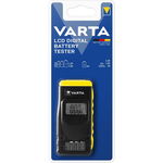 Digital Battery Tester AA / AAA / C / D / E, Measuring Device (black), Varta