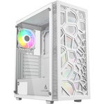 PC Gaming ZMEU Plus Alb, Intel i5-10400F 2.9GHz, 16GB DDR4, 500GB SSD, RX 6600 8GB GDDR6, Iluminare RGB, 