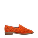 Espadrile dama portocalii din material textil Aubrie