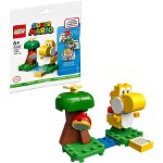Super Mario Set de extindere Pomul fructifer al lui Yoshi Galben 30509, LEGO