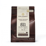 Ciocolata Neagra 54.5% Recipe 811, 2.5 kg, Callebaut