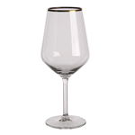 Set 6 pahare din Sticla pentru Vin Rubin 530ml