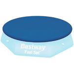 Bestway Husa / Prelata pentru piscina goflabila Bestway FastSet, diametru 305 cm, albastru, Bestway