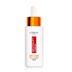 Serum cu efect de luminozitate imbogatit cu 12% Vitamina C Pura + Vitamina E si Acid Salicilic Revitalift Clinical, 30ml, L'Oreal Paris, L'Oreal Paris