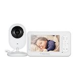 Baby Color Monitor, BS-W230, Camera de supraveghere, Wireless IR, 4.3 inch, Cantece de leagan, 17 dBm