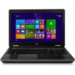 Laptop HP 15.6'' ZBook 15 FHD Procesor Intel® Core™ i7-4710MQ 2.5GHz Haswell 4GB 1TB Quadro K610M 1GB Win 7 Pro + Win 8 Pro, HP