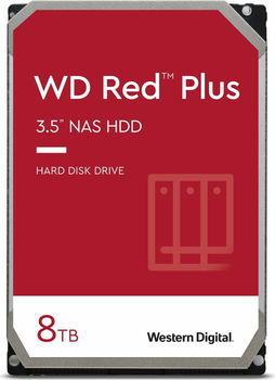 Hard disk WD Red Plus 8TB SATA-III 5400RPM 128MB, WD