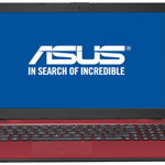 Notebook / Laptop ASUS 15.6'' VivoBook X541UA, FHD, Procesor Intel® Core™ i3-7100U (3M Cache, 2.40 GHz), 4GB DDR4, 1TB, GMA HD 620, Endless OS, Red