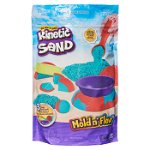 Kinetic Sand - Nisip cinetic bicolor cu accesorii, Spin Master
