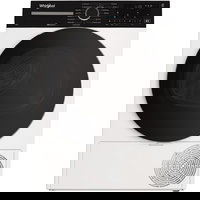 Whirlpool Uscator de rufe Whirlpool WP C9 WBS EE, Pompa de caldura, 9 kg, 15 programe, Clasa C, Tehnologia al 6-lea Simt, SenseWash, Display digital, Home Wizz, Alb, Whirlpool