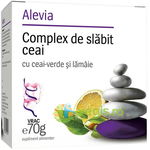 Complex De Slabit Ceai Cu Ceai Verde Si Lamaie 70gr, ALEVIA