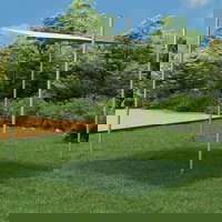 Stâlp pentru parasolar, 250 cm, oțel inoxidabil