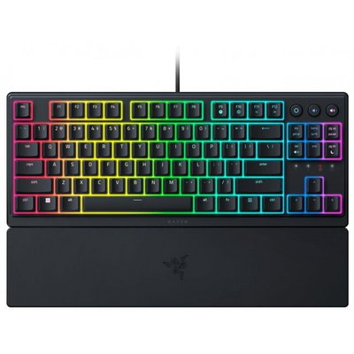 Tastatura gaming mecanica Razer Ornata V3 Tenkeyless, razer Mecha- Membrane Switches, iluminare Chroma RGB, Negru
