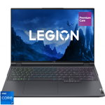 Laptop gaming Lenovo Legion 5 Pro 16IAH7H cu procesor Intel Core i7-12700H, 16", WQXGA, 16GB, 512GB SSD, NVIDIA GeForce RTX 3060 6GB, No OS, Storm Grey