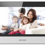 Monitor Videointerfon Touch Screen Tft Lcd 7 Inch, Conectare 2 Fire, Wifi - Hikvision Ds-Kh6320-Wte2