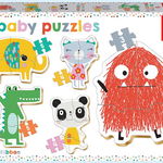 Puzzle educativ cu 180 de piese Harta Europei, Castorland, 